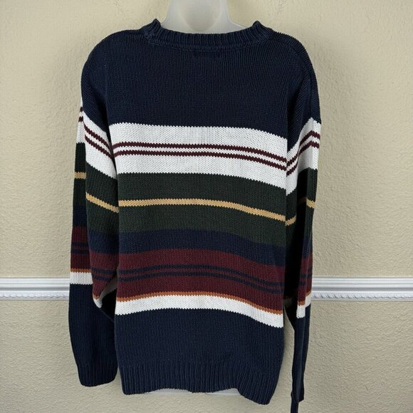 Vtg Dockers Mens XL Pullover Crewneck Knitted Grandpa Retro Sweaters - Picture 5 of 7